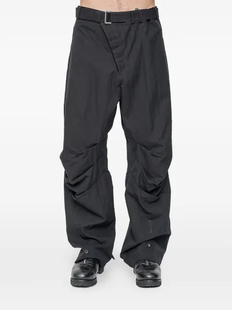 The Viridi-Anne button-detail trousers