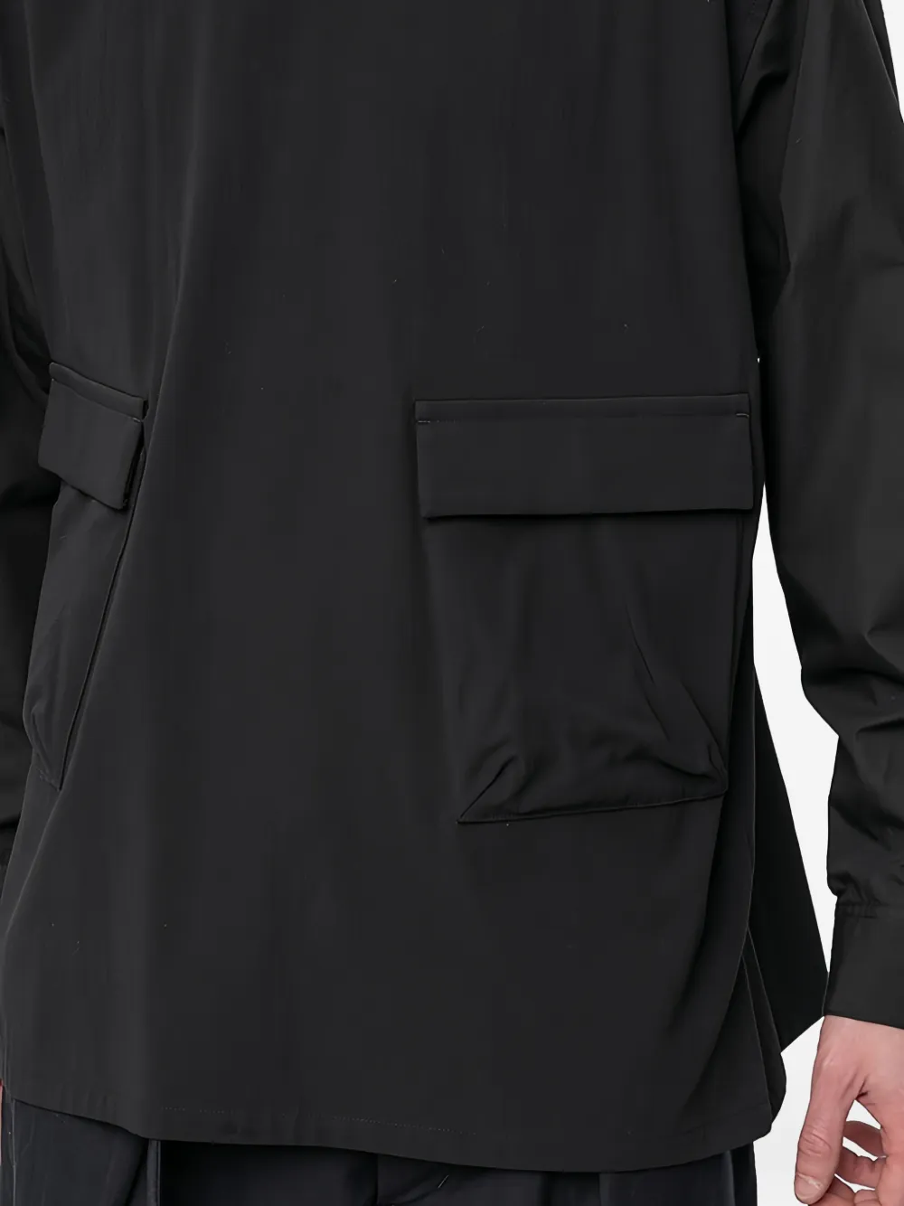 The Viridi-anne Crew-neck Shirt In Black