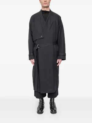 Devoa ストライプ シングルコート | ブラック | FARFETCH JP