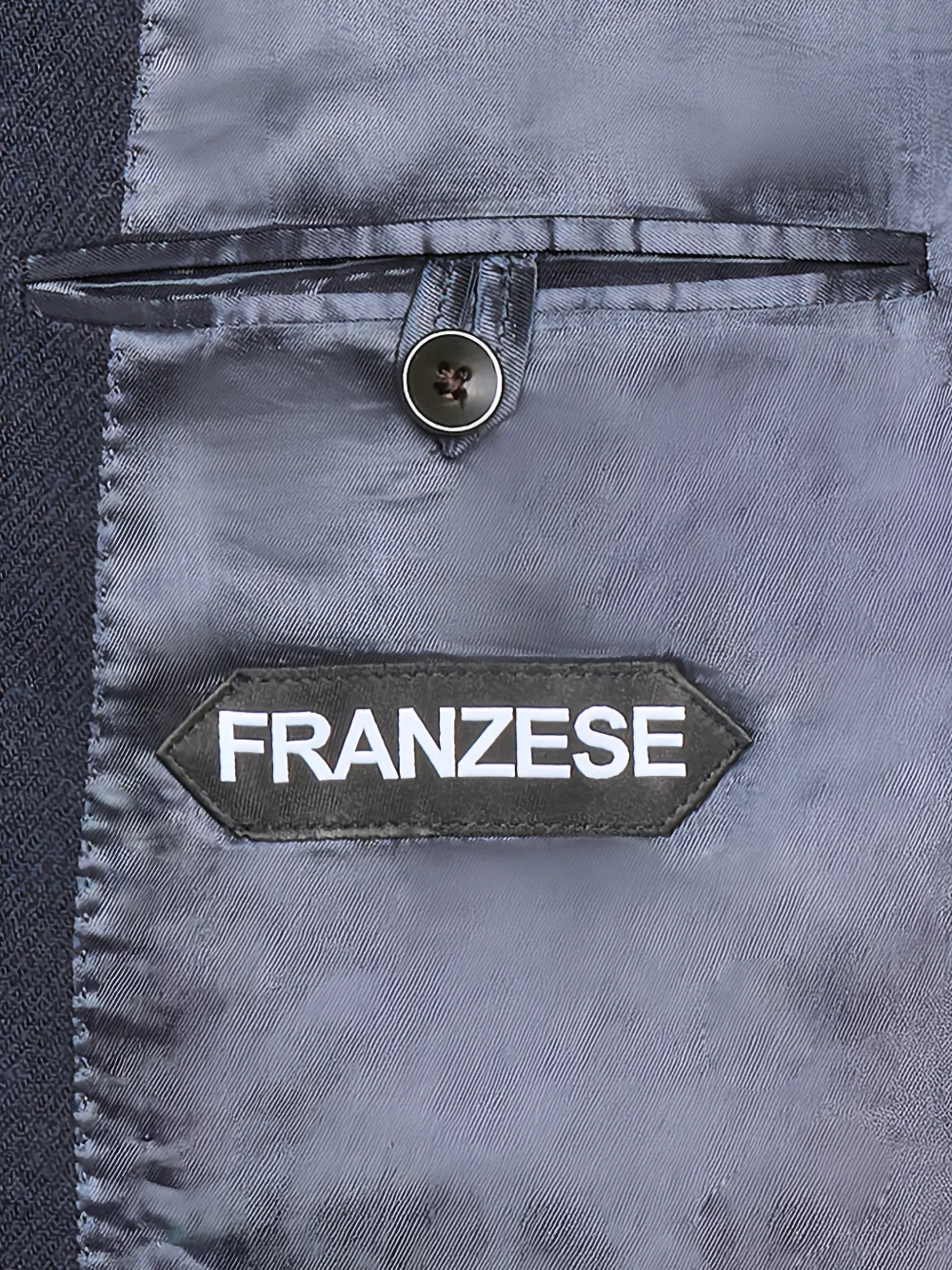  Franzese Collection Double-breasted Coat - Blue 