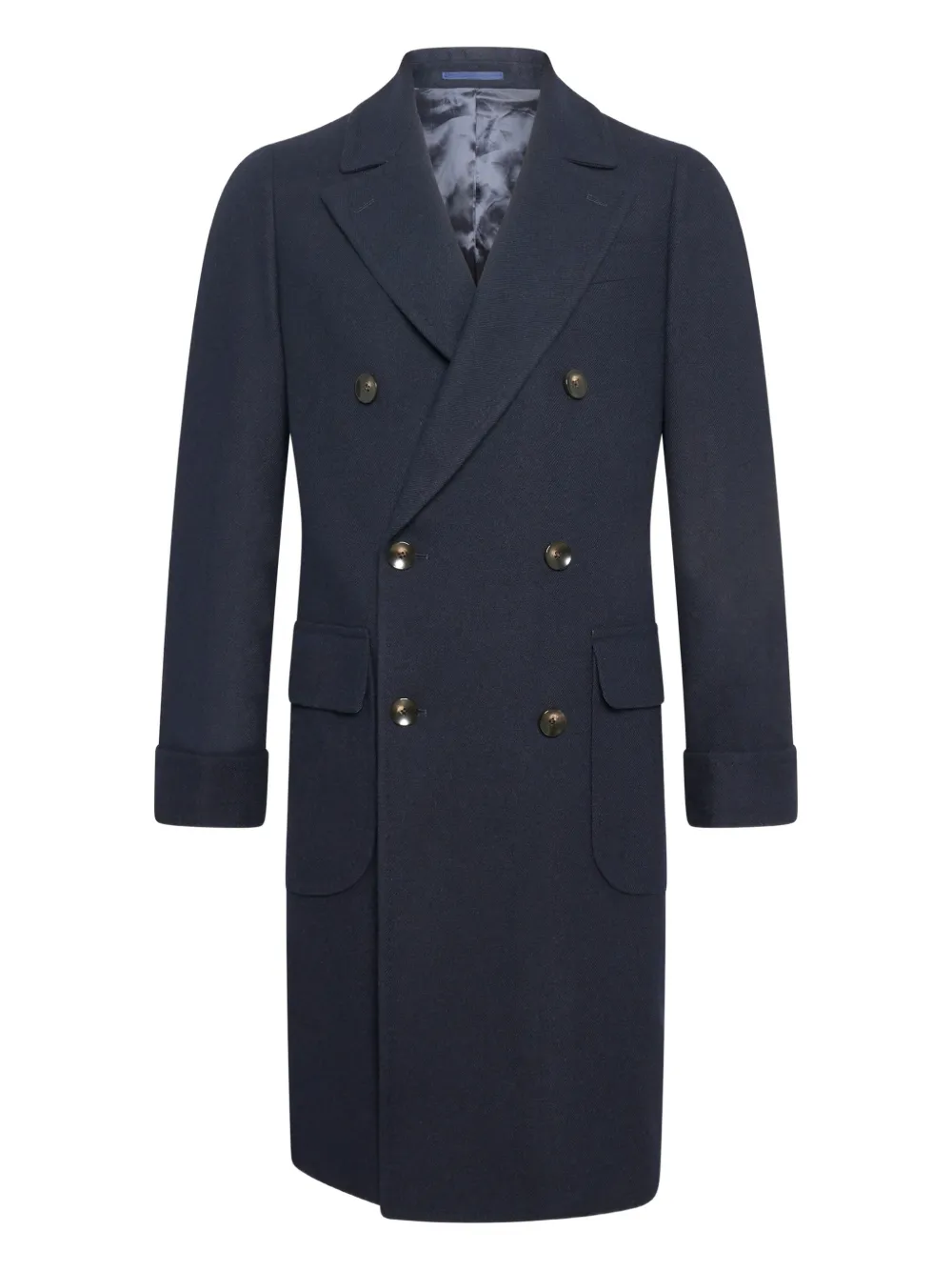 FRANZESE COLLECTION double-breasted coat | azul | Image 1
