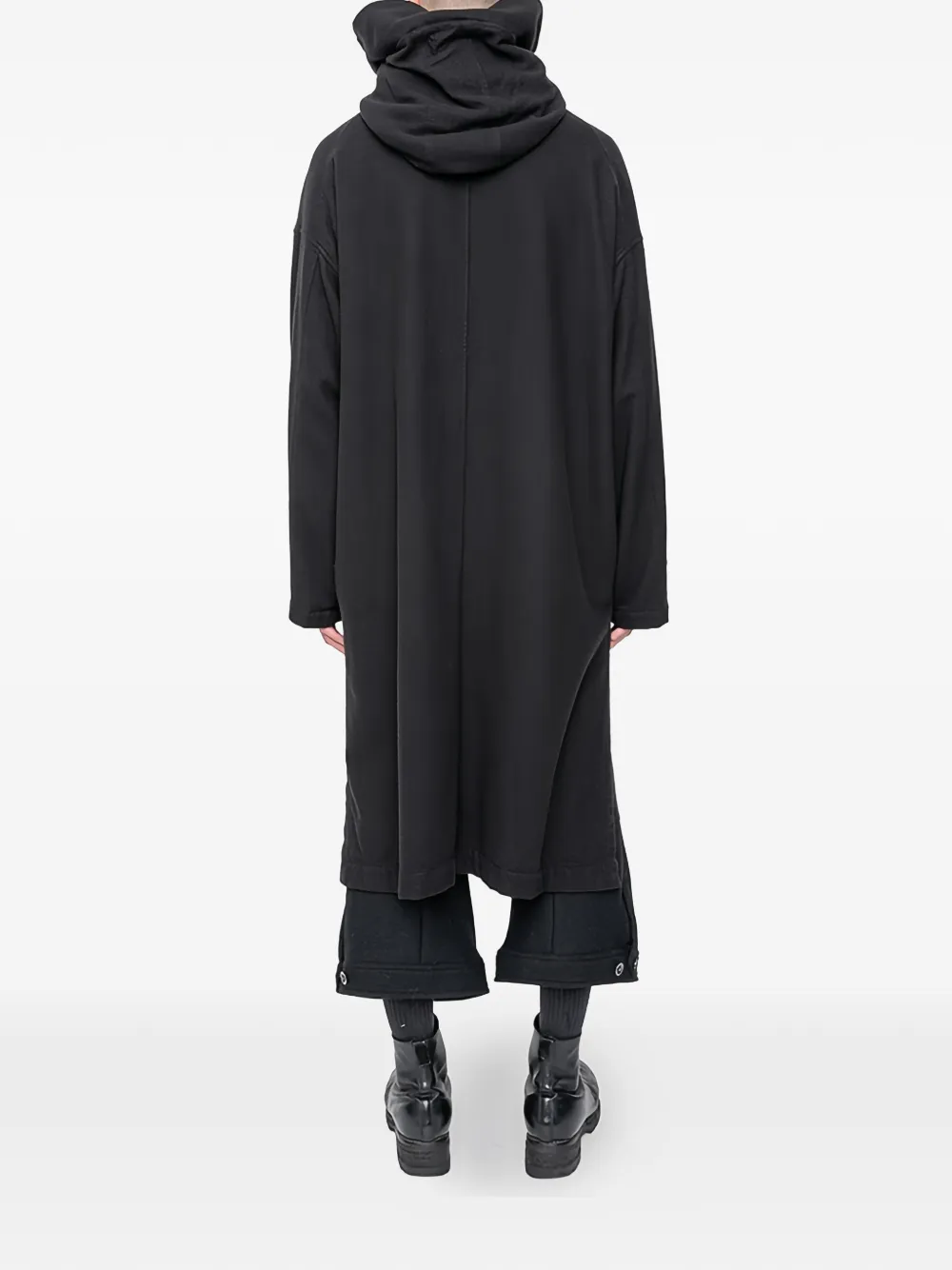 The Viridi-anne Button-up Parka In Black