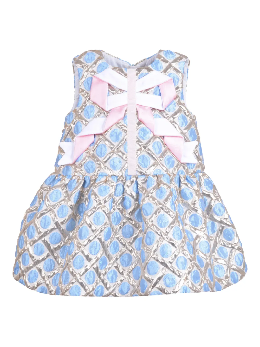 Hucklebones London ribbon-detail dress - Blu