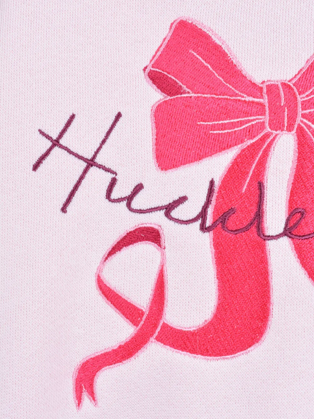 Ruffled-Hem Sweatshirt Dress