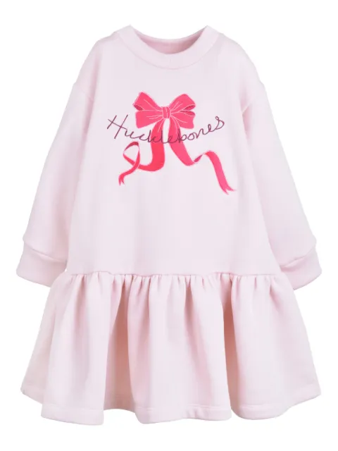 Hucklebones London ruffled-hem sweatshirt dress