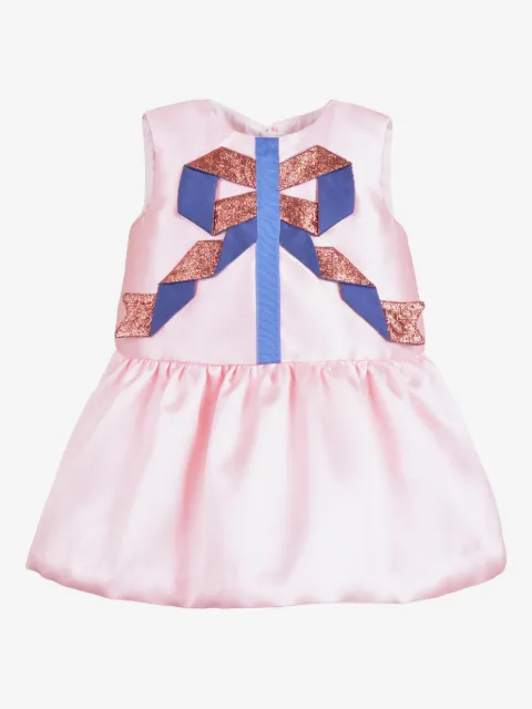 Hucklebones London vestido con detalle de listón