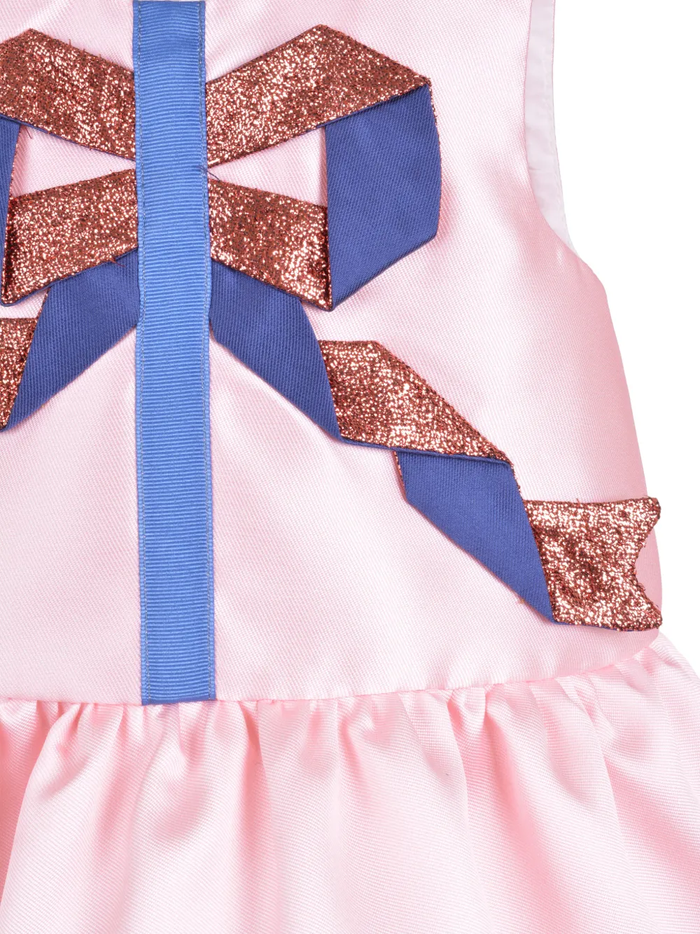 Hucklebones London Jurk met lintdetail Roze