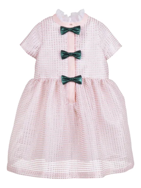 Hucklebones London ruffled-collar shirt dress