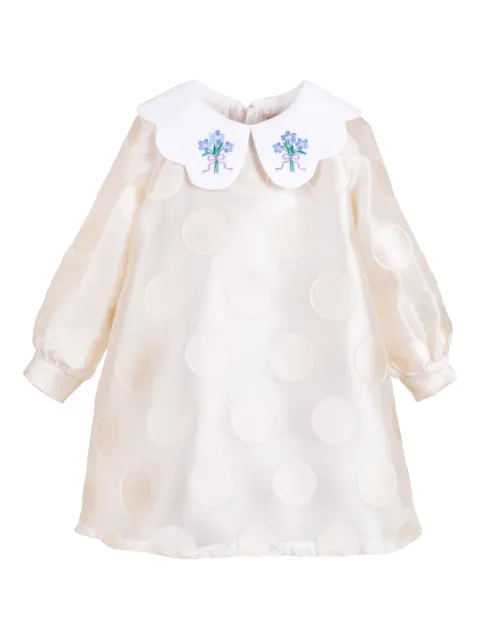 Hucklebones London vestido de manga larga