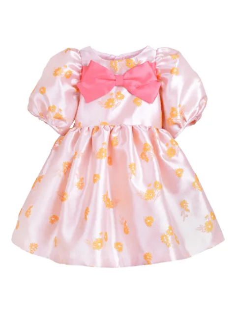 Hucklebones London vestido con manga farol