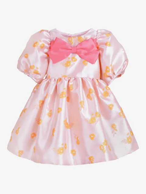 Hucklebones London vestido con mangas farol