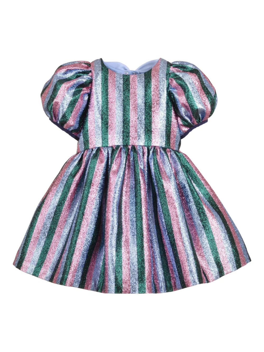 Hucklebones London puff-sleeve dress - Rosa