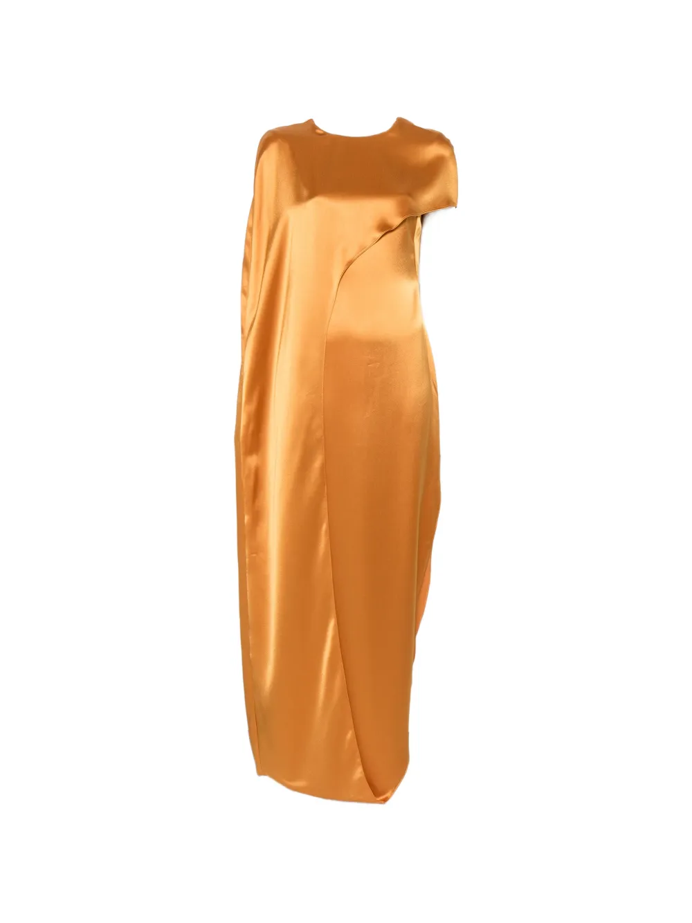 Galvan London Clandestine midi dress - Arancione