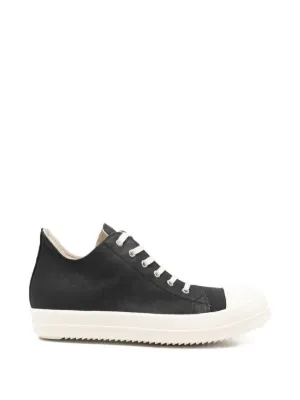 Rick Owens Low Sneaks Sneakers | Green | FARFETCH RO