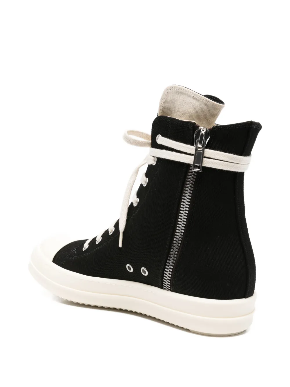 Rick Owens DRKSHDW lace-up sneakers Zwart