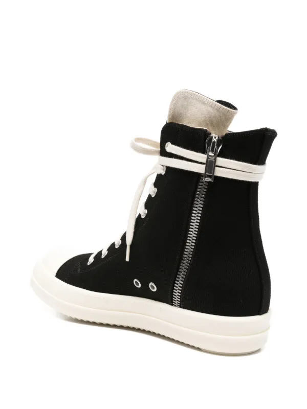 Rick Owens DRKSHDW レースアップ スニーカー | ブラック | FARFETCH JP