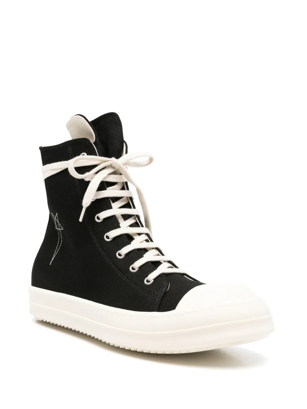 Rick Owens DRKSHDW lace-up sneakers Zwart