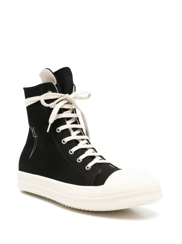 Rick Owens DRKSHDW レースアップ スニーカー | ブラック | FARFETCH JP