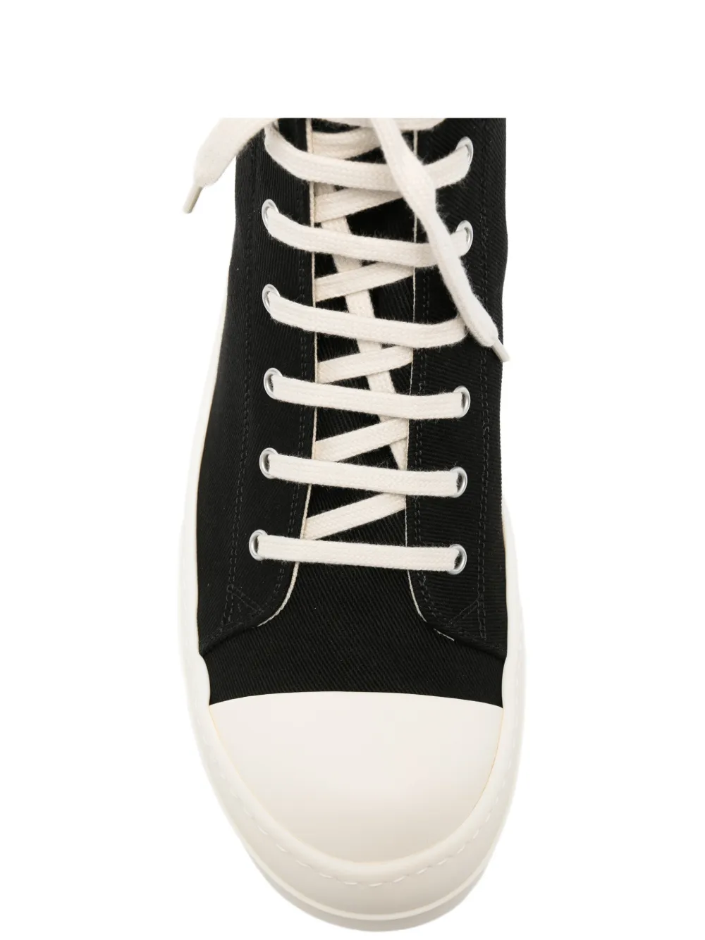 Rick Owens DRKSHDW lace-up sneakers Zwart