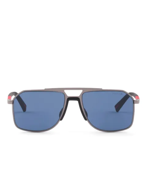 Prada Eyewear Linea Rossa metal-frame sunglasses