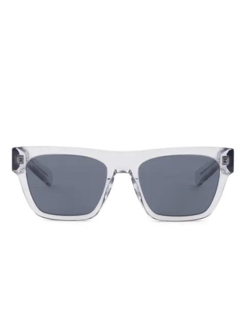 Prada Eyewear lentes de sol con armazón rectangular y logo estampado