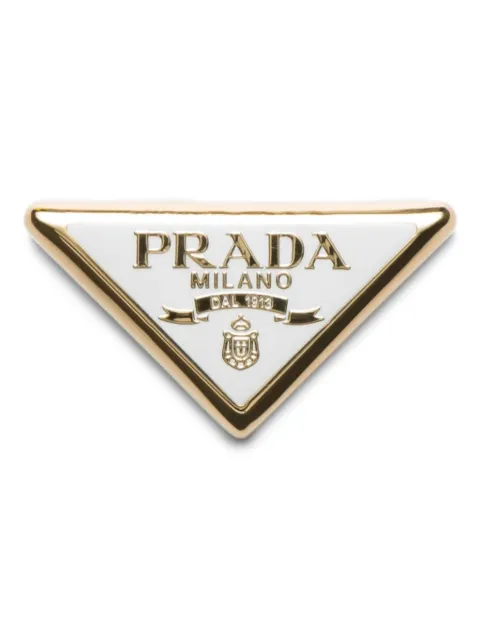 Prada logo-design scarf clip