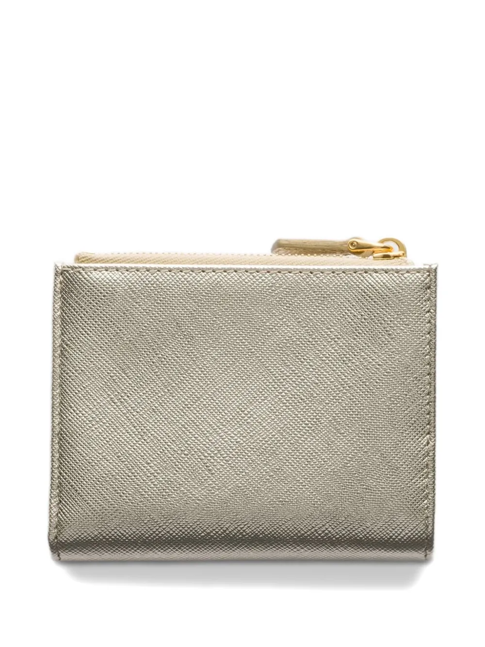 Prada Leren portemonnee - Goud