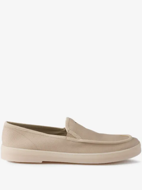 Prada fabric loafers