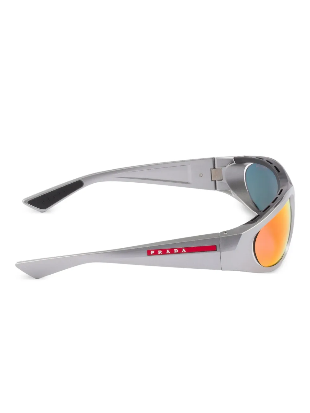 Prada Eyewear Linea Rossa Active zonnebril Grijs
