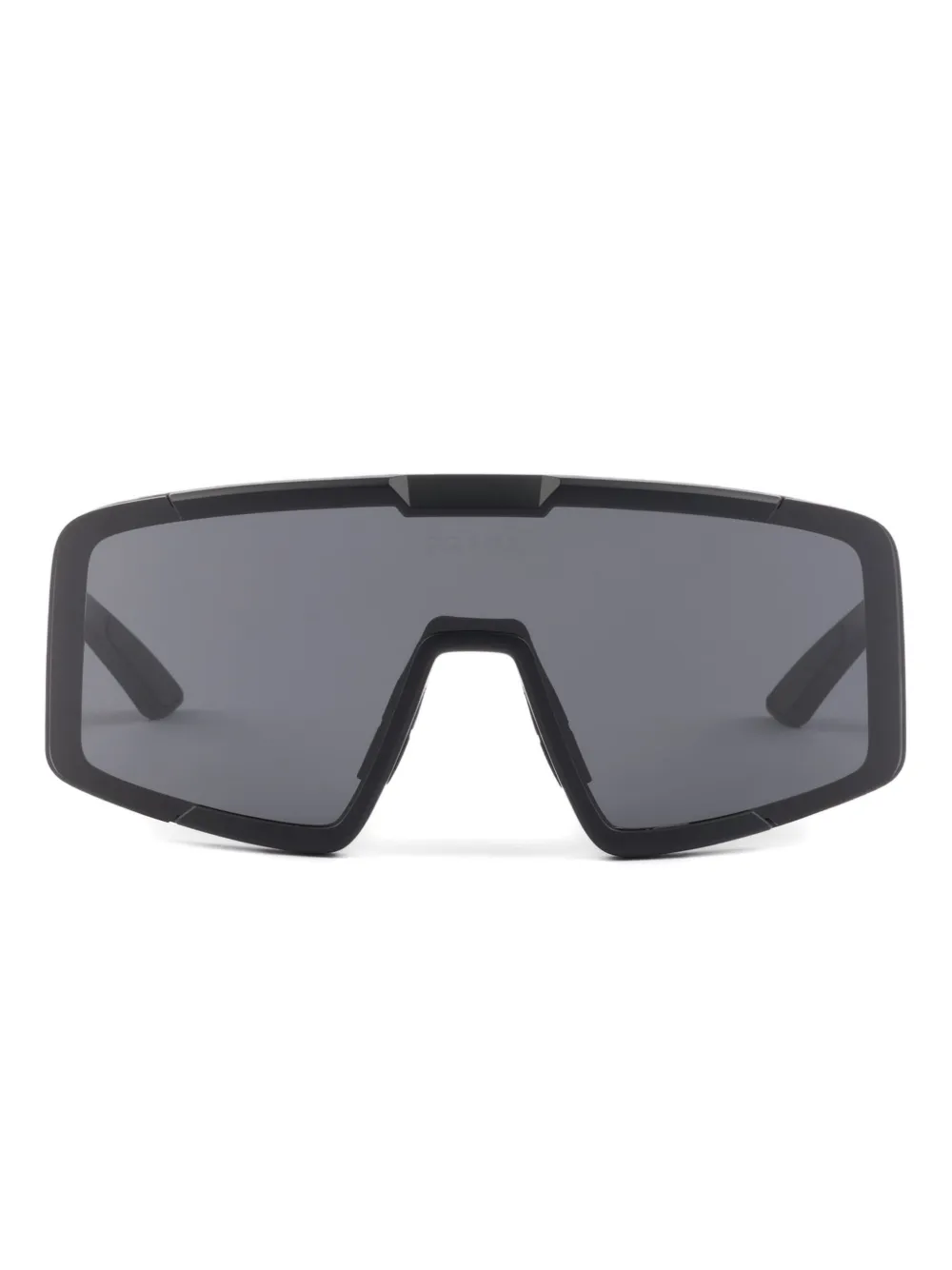 Prada Eyewear lentes de sol Linea Rossa con armazón rectangular | negro | Image 1