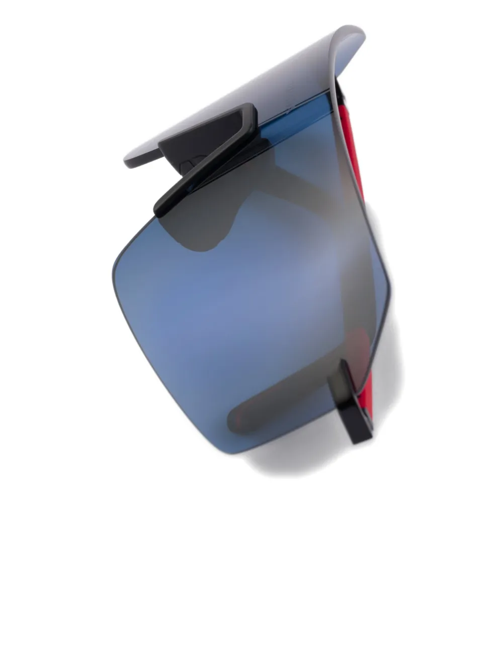 Prada Eyewear Linea Rossa zonnebril Zwart