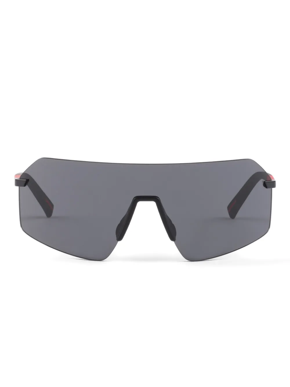 Prada Eyewear Linea Rossa metal-frame sunglasses | Grey | Image 1
