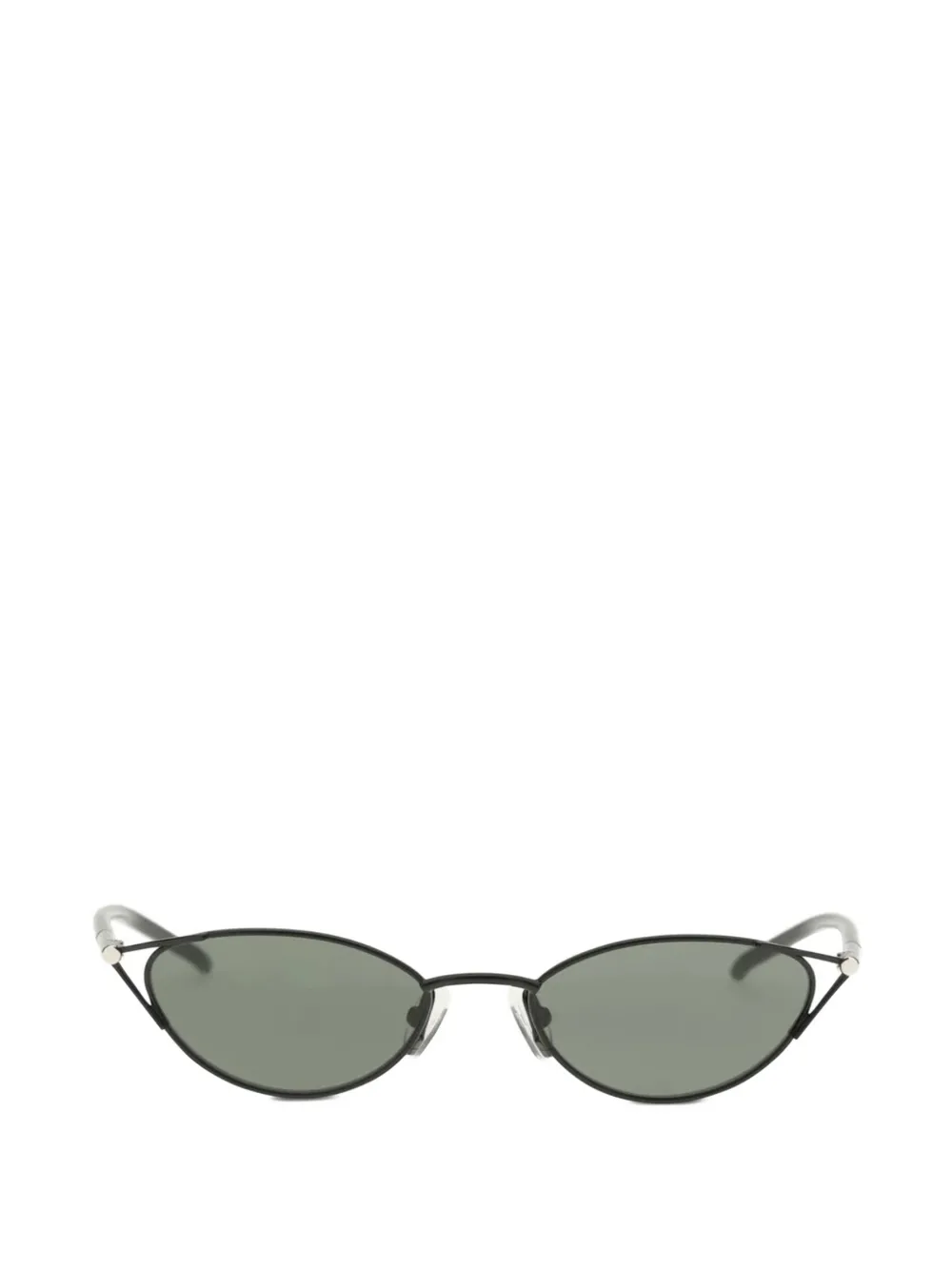 Alexander McQueen Eyewear cat-eye frame sunglasses - Nero