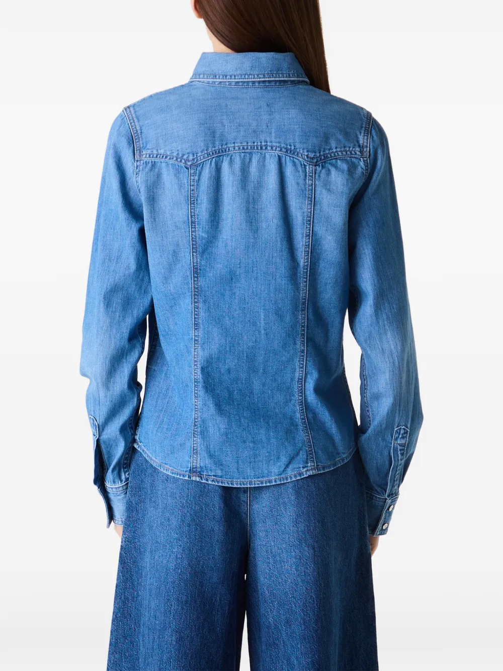  Twp Mustang Sally Denim Shirt - Blue 