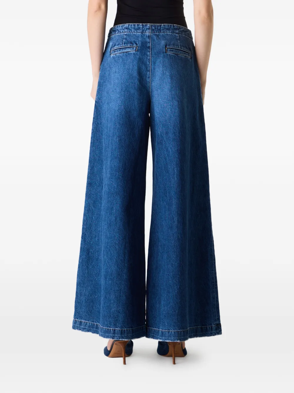 TWP Dancing In The Dark katoenen jeans Blauw