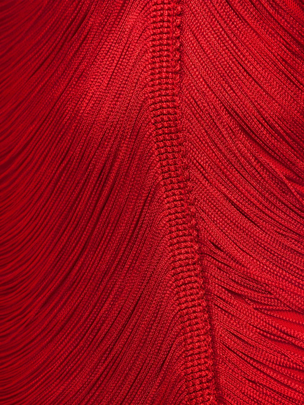 Fringed Midi Dress