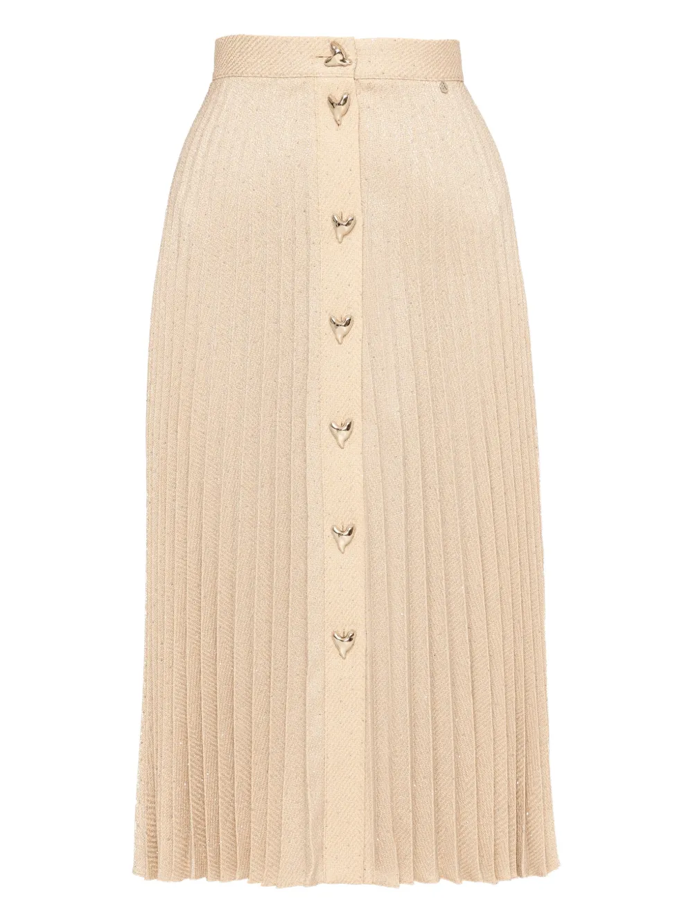 NISSA pleated midi skirt | Neutrals | Image 1