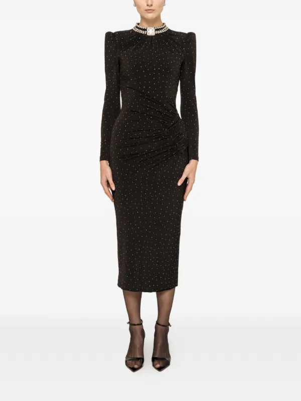 midi lace dress with sleeves So Beautiful Luxe- 3D Petal Lace Midi Dress with Underslip (New! 2 col –  DivAbby