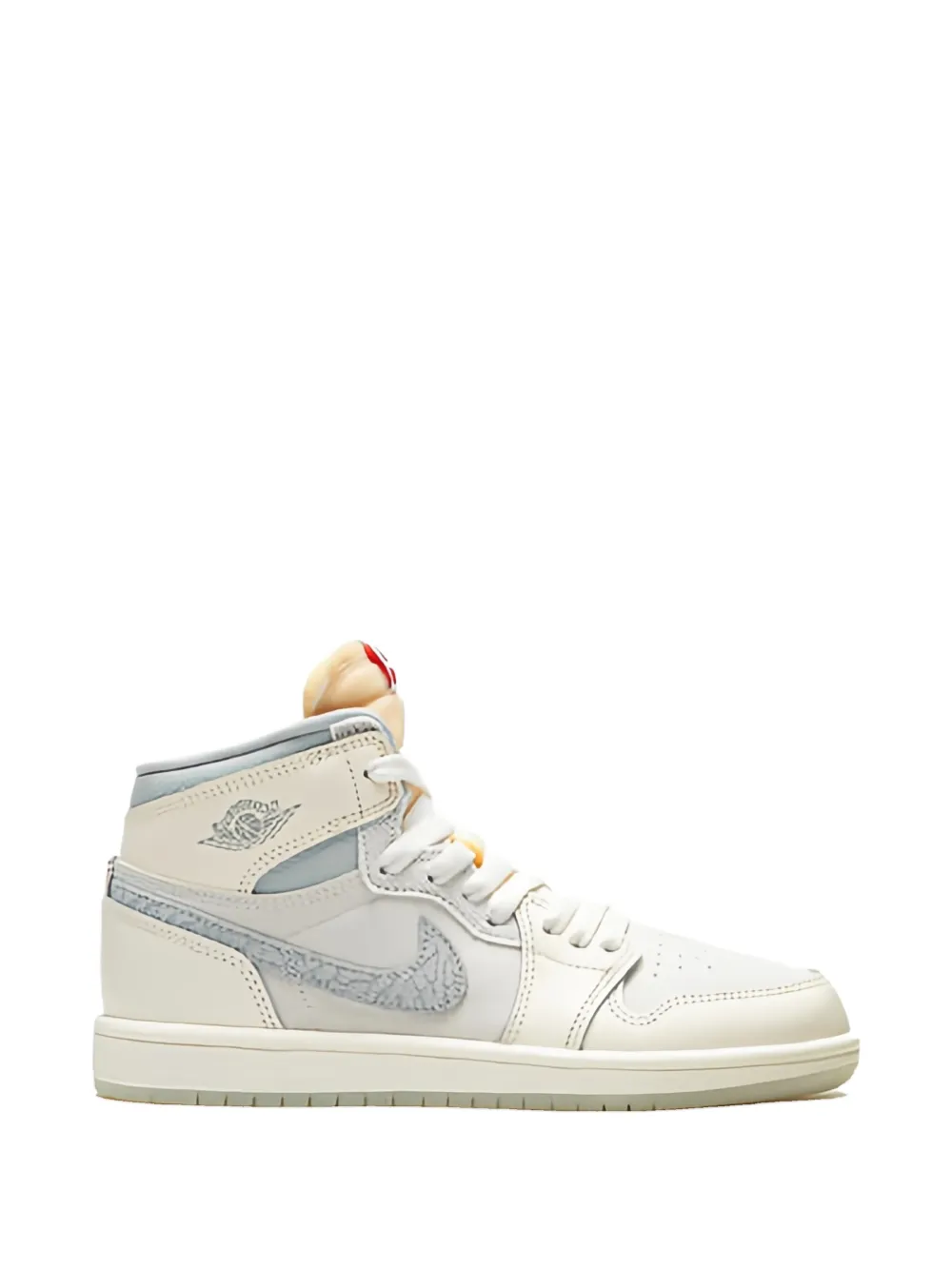 Jordan Kids Air Jordan 1 Retro High OG Sail University Red sneakers - Beige