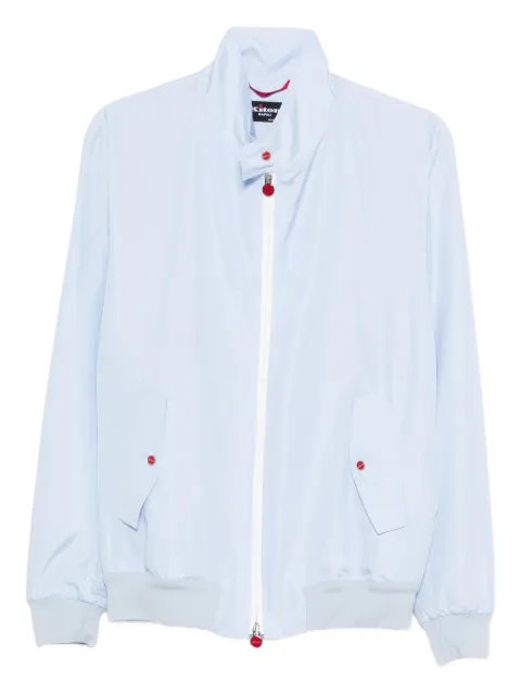 Kiton zip pocket jacket
