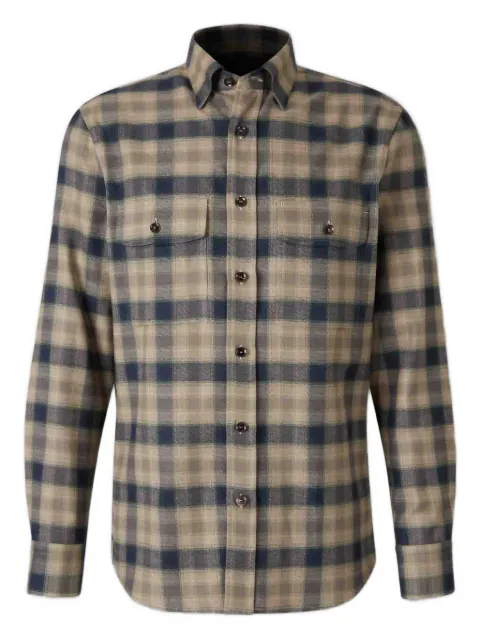 Brioni flannel shirt