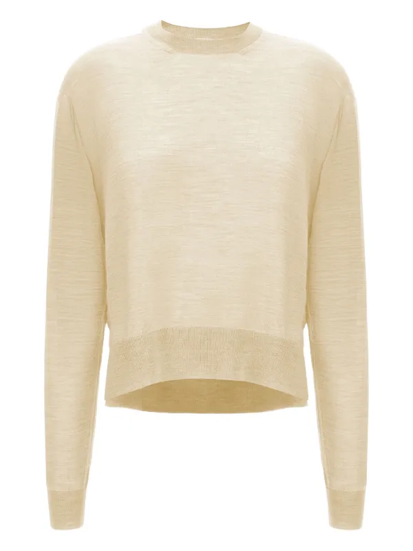 Jil Sander クルーネック セーター | イエロー | FARFETCH JP