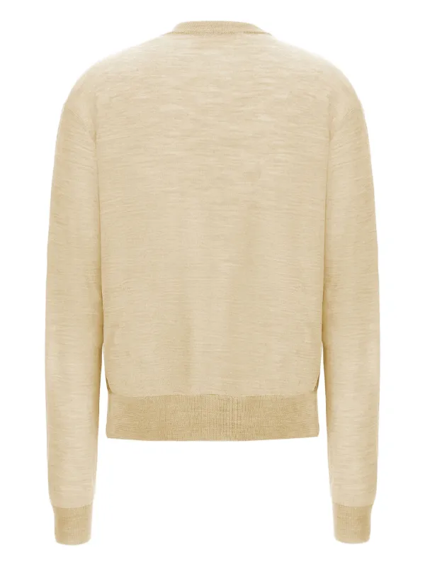 JIL SANDER クルーネックニット Jil Sander クルーネック セーター | イエロー | FARFETCH JP