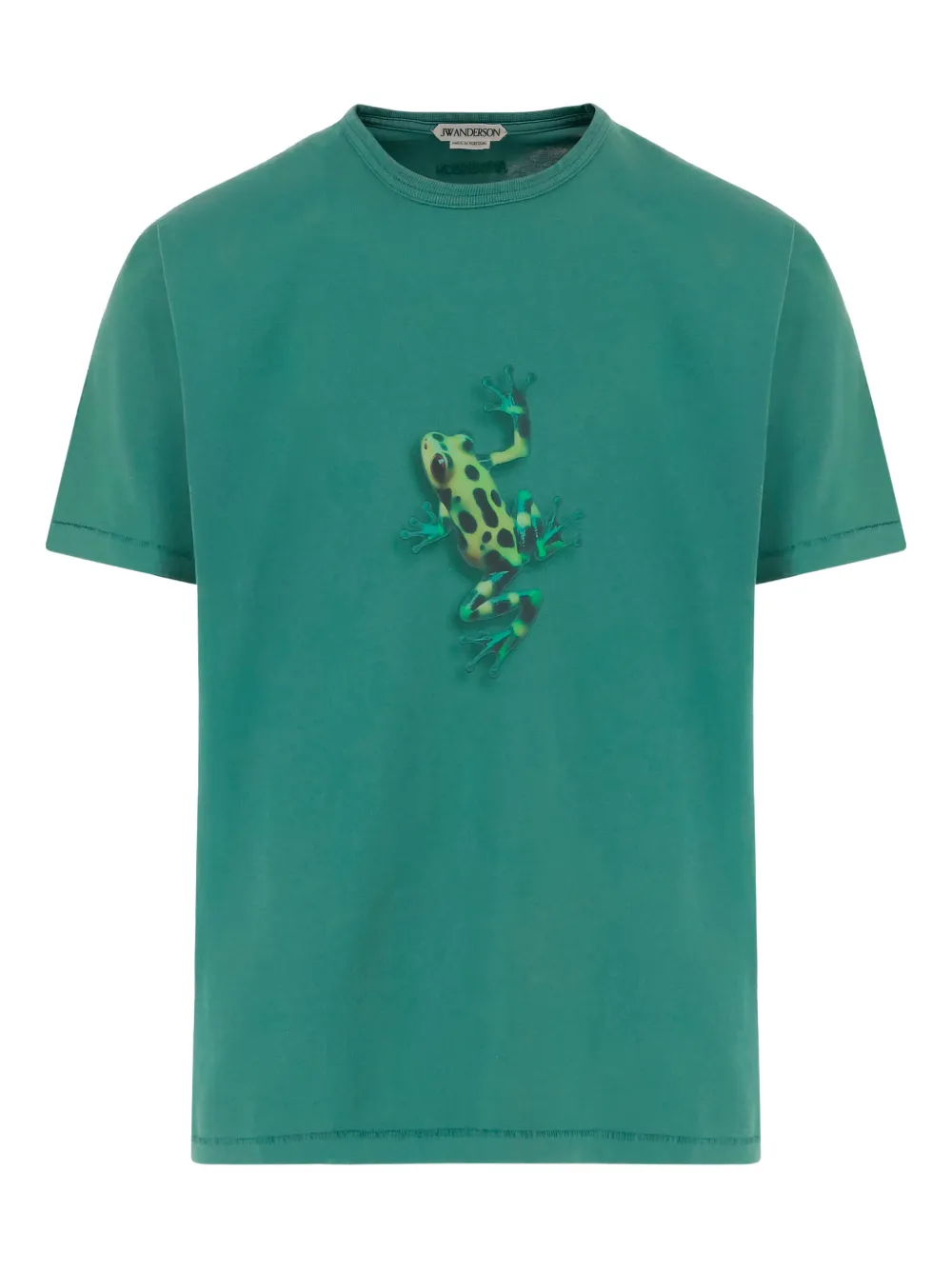 JW Anderson camiseta de algodón | verde | Image 1