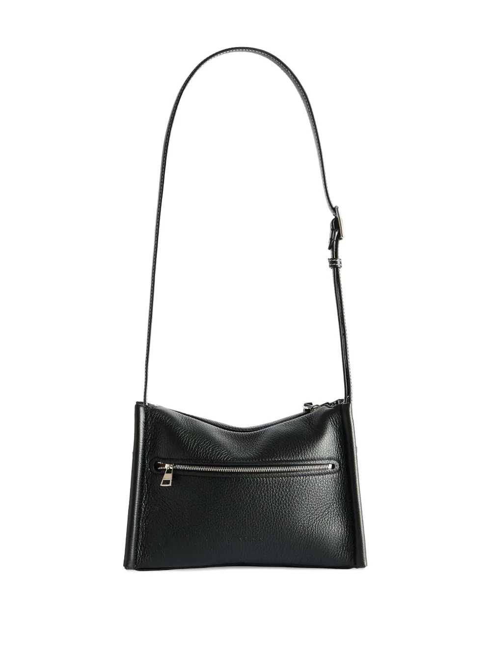 JW Anderson Messenger hammered strap detail shoulder bag - Zwart