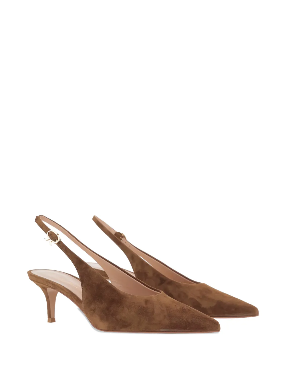 Gianvito Rossi 55mm Robbie heeled pumps Bruin
