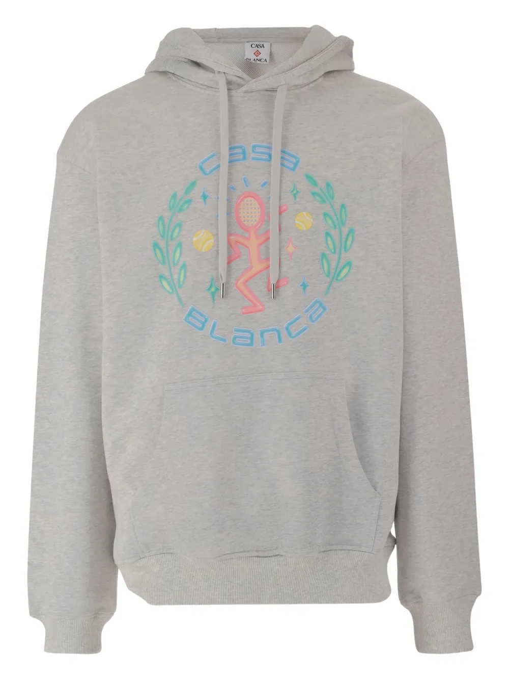 Casablanca sudadera ajustable con capucha y logo | gris | Image 1