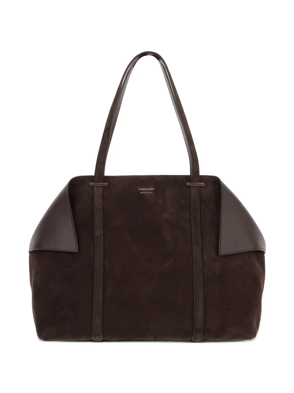 Ferragamo large Folded tote bag | Brown | Image 1