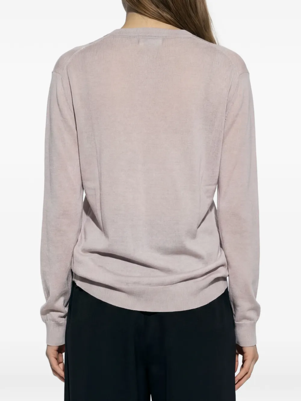 Jil Sander Trui met ronde hals Roze