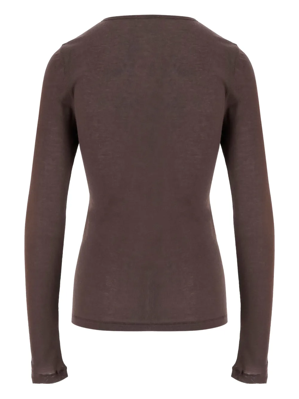 By Malene Birger button closure blouse - Bruin